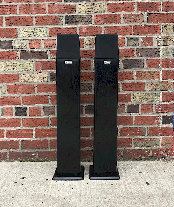 MicroWalsh Signature Edition Tall Speaker in Black